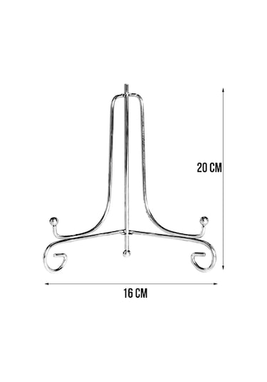 Morabi Dolap İçin Dekoratif Tabak İçin İç Mekan Standı 420925413 Krom