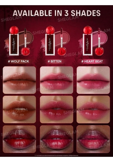 The Twilight Saga X Sheglam Immortality Lip Tint-heart Beat 2222
