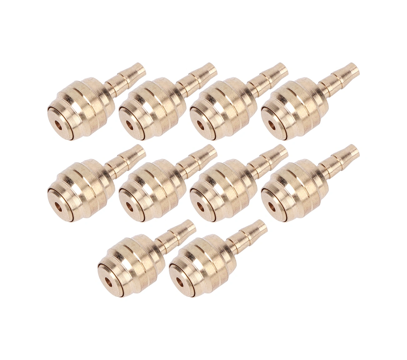 Shineyee Bisiklet Yağ İğnesi Zeytin Uçları Tamir Parçaları - Bakır Malzeme, Cnc İşleme, Mt2/4/6/8 Uyumlu, 10 Adet/ Paket