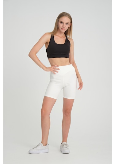 Alexandergardı Yüksek Bel Toparlayıcı Biker Tayt B24-00204 001