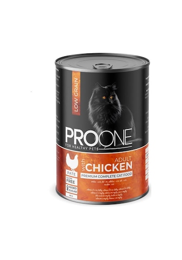 Pro One Adult Tavuklu Yetişkin Kedi Konservesi 24 x 415 G
