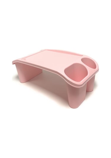 Sabanbaba Plastik Hobi Masası Laptop Sehpası Pembe