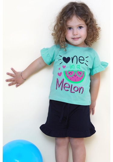 Macawı Kız Çocuk Şortlu Takım Sevimli Gözlüklü Kavun Baskılı 3-7 Yaş, Su Yeşili Su Yeşili Macawı Kız Çocuk Şortlu Takım Sevimli Gözlüklü Kavun Baskılı 3-7 Yaş, Su Yeşili Su Yeşili