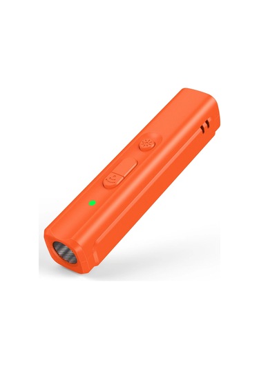 Jzcat Ultrasonik Köpek Kovucu Usb Şarj Edilebilir Köpek Sürücü Turuncu