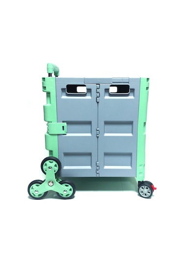 Yükseklik Ayarlı Merdiven Çıkabilen Paket Taşıma Arabası