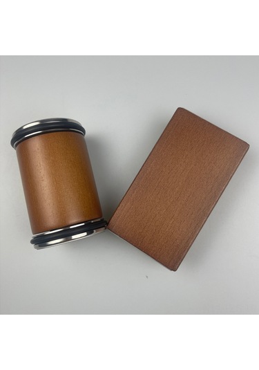 Fosenze 15 Derece Manyetik Tabanlı, Ayarlanabilir Açılı, Ahşap Silindir Bıçak Bileme Seti - Profesyonel Kesim İçin