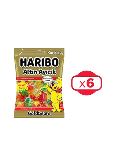 Haribo Altın Ayıcık 6 x 80 G