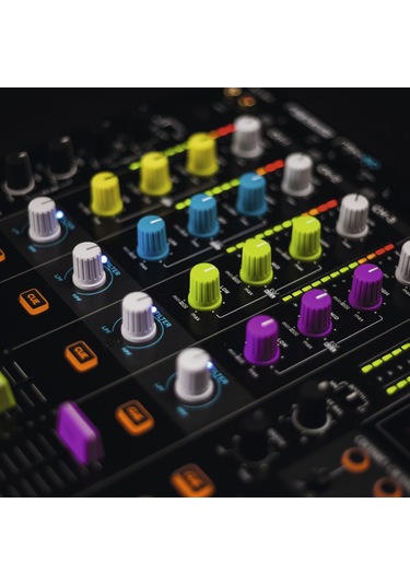 Knob Cap Set Yellow Set Of 8