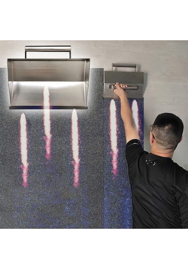 Moveevo Paslanmaz Çelik Harç Spatula, Ergonomik Kollü, 325mm Geniş, Çimento Ve Mortar İçin Dayanıklı Tuvalet Aracı