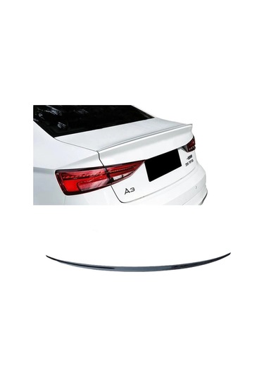 Paşa Audi A3 8v Sedan 2013-2020 S3 Style Spoiler Plastik