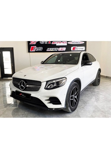 Mercedes Glc Yarasa Ayna Kapağı Piano Black Parlak Siyah