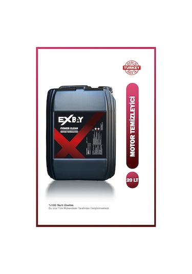 Exbay Power Clean Motor Temizleyici 20 Lt