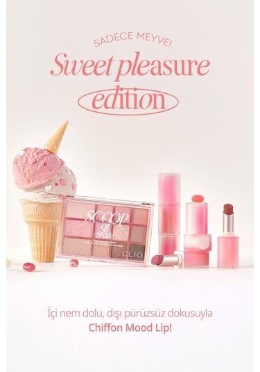 Clio Chiffon Mood Lip 09 Strawberry Cookie