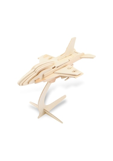 Woodcraft Ahşap Maket  F-16 Fighter Plane 3D Maket