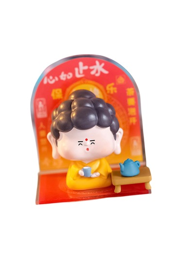 Suntek Sevimli Buda Heykeli Heykelcik Reçine Araba Stil-d