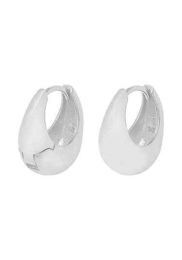 Kalın Halka Küpe 717042 Gold