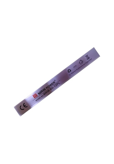 Mervesan 12v 5a Metal Kasa Slim İnce Adaptör Mrw-60-12pl