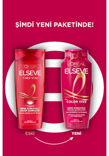 Elseve Color Vive Renk Koruyucu Bakım Şampuanı 300 ML