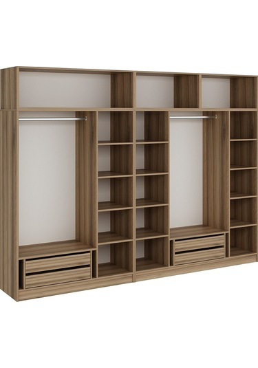 Minar Kale 7 Kapaklı 4 Ç Dolap Ve Yüklük Dore 235cm