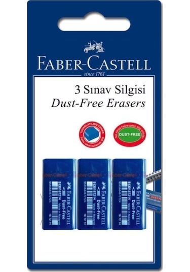 Orta Boy Sınav Silgisi 3 Lü