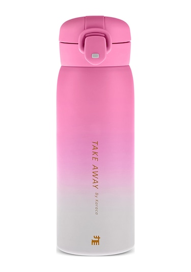 Karaca Skyfall Çelik Sızdırmaz Termos 350 Ml Fuşya Fuşya