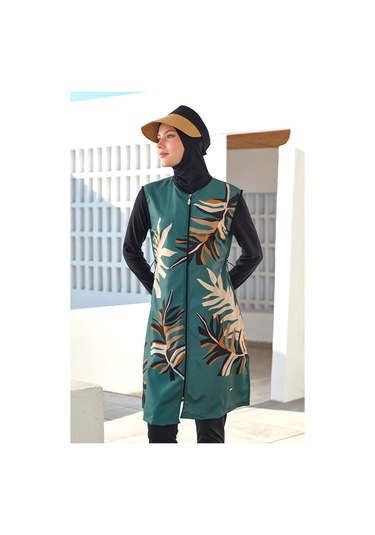 Tam Kapalı Tesettür Mayo 1305 Siyah05 Siyah05