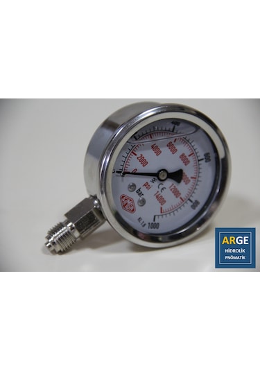 Simga 63 0-1000 Bar 1.6 Skl Gliserinli ALTtan Manometre
