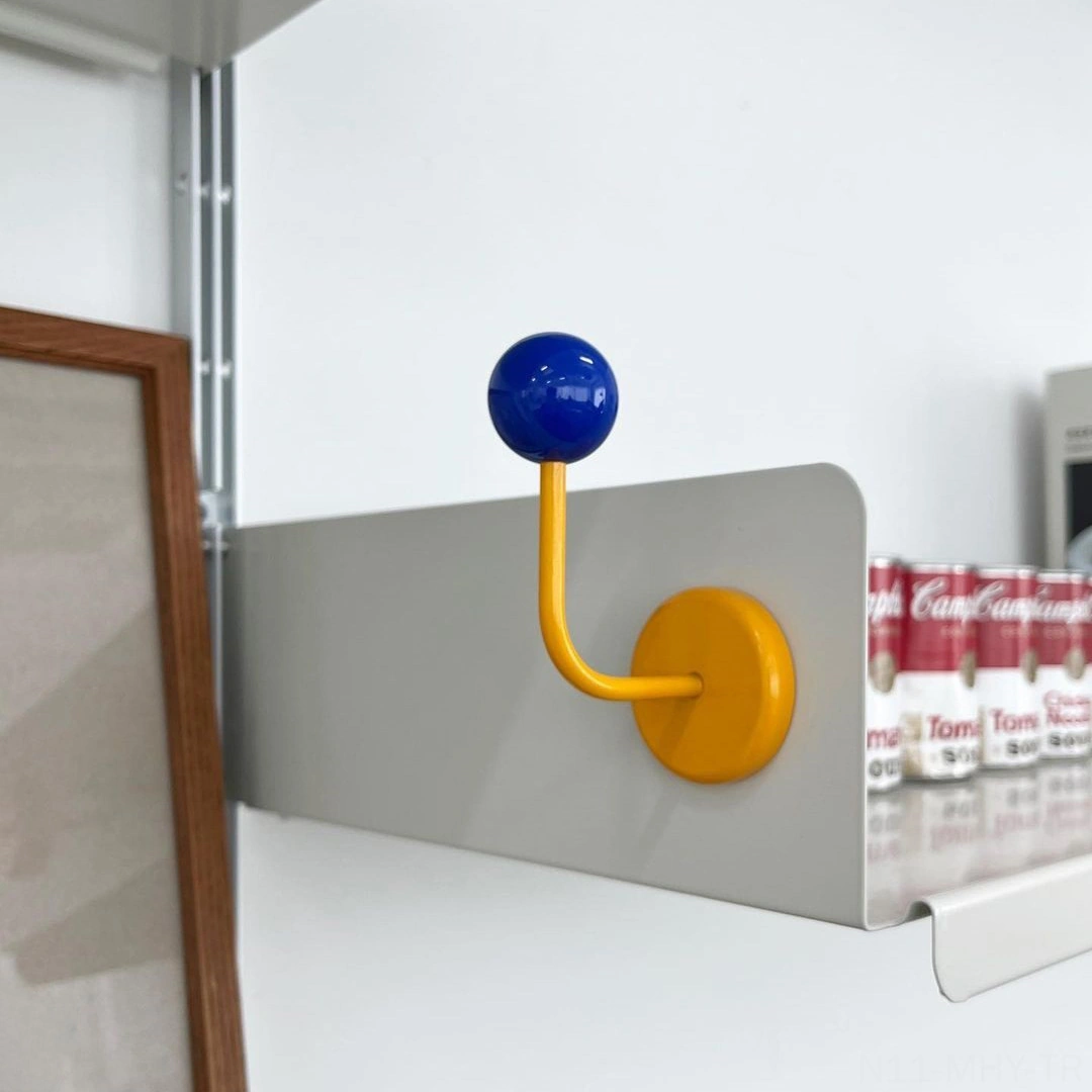 Monyee Renkli Mıknatıslı Duvar Kanca: Mutfak/banyo İçin Deliksiz, Güçlü Tutucu, Dekoratif Tasarım Açık Yeşil + Pembe