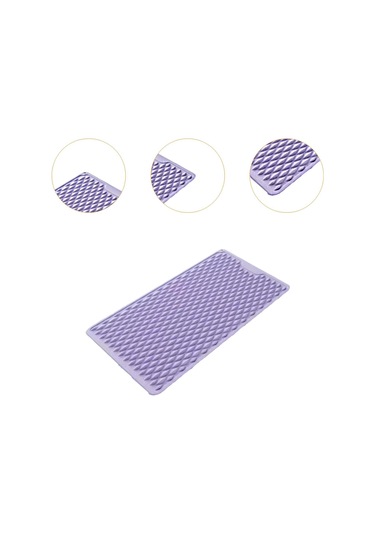 Suntek Ayak Masaj Aleti Hafif Kompakt Akupresür Matı Fitness Mor