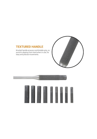 Jms 9 Parça Rulo Pimi Delme Seti Çelik Zımbalar El Pimi Çıkarma Aracı Kuyumcular İçin Taşıma Çantası İle