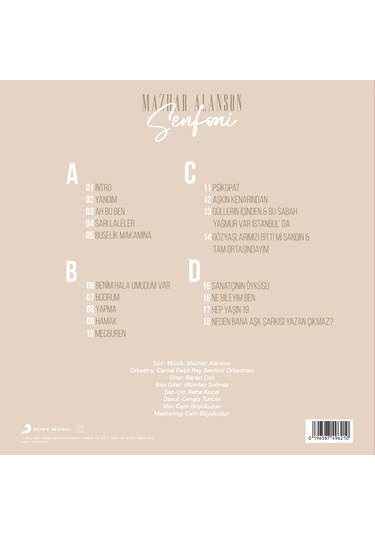 Mazhar Alanson - Senfoni (2 Plak)