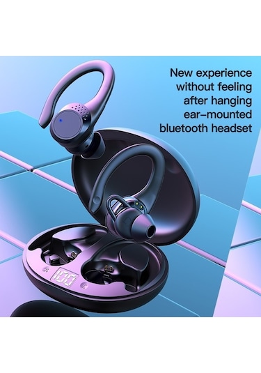 Prestigegoods Ax9 Tws Bluetooth 5.2 Kablosuz Kulaklık - 10 Saat Müzik - Ipx6 Su Geçirmez - 3d Bass