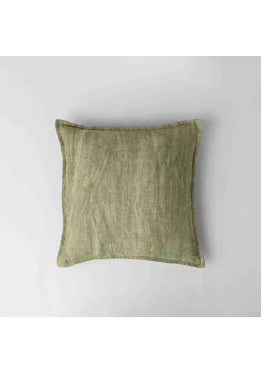 Linens Willy Kırlent Kılıfı 45x45 Cm Haki Haki