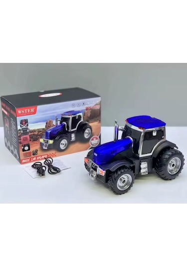 Wster Ws-560 Traktör Görünümlü Taşınabilir Kablosuz Bluetooth Hoparlör Ve Radyo