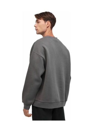 Lumberjack Mb Ros 16hs108 5pr Antrasit Erkek Sweatshirt Gri