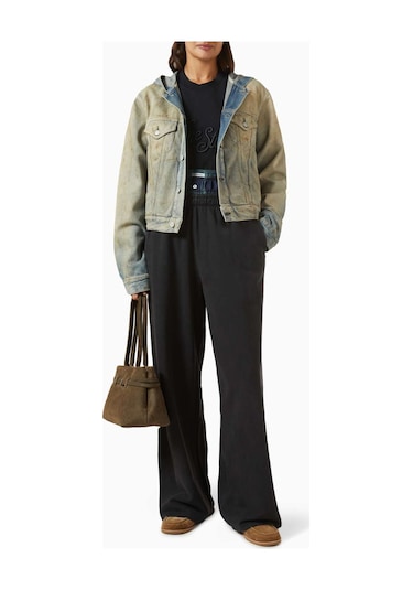 Acne Studios Double - Waistband Boxer Sweatpants - Rahat Ve Şık Tasarım Siyah