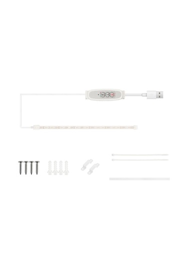 Kosona 30cm Led Bitki Büyüme Işığı: Pembe-mor Spektrum, 4 Seviye Parlaklık, 3/9/12 Saat Akıllı Zamanlayıcı, Usb Plug & Play, Yükleme Aksesuarları Dahil Diğer