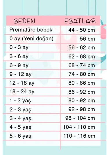 Cojans 3'lü Naturel Bebek Badi Zıbın -%100 Pamuk Çok Renkli