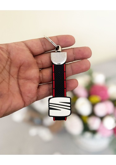 Aracınıza Özel Silikon Anahtarlık, Seat