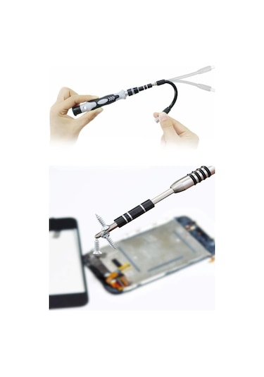 Durukar Hassas Tornavida Seti Bilgisayar Pc Telefon Onarım Aracı Seti Manyetik 115 İn 1 Tornavida S