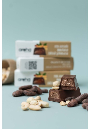 Yer Fıstığı Dolgulu Sütlü Çikolata - 38 G X 4 Adet