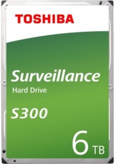 Toshiba S300 HDWT860UZSVA 3.5" 6 TB 5400 RPM SATA 3 HDD