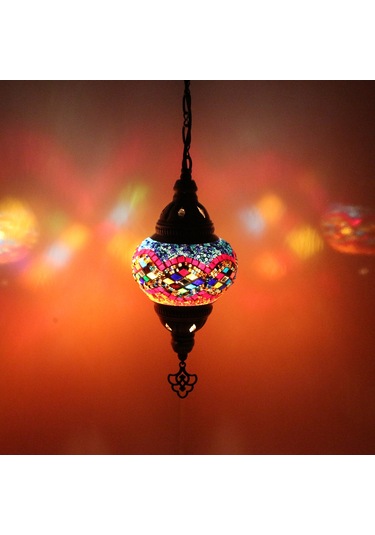 Dekoratif KARALP MOZAİK GECE LAMBASI