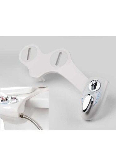 Bloomnest Lebıhmurah Bf699 Mekanik Bide Klozet Kapağı, Ayarlanabilir Tatlı Su Püskürtme Aparatı, Elektriksiz Beyaz