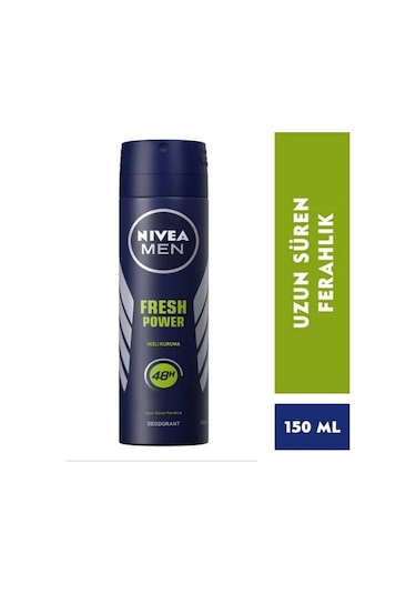 Nivea Fresh Power Erkek Sprey Deodorant 150 ML