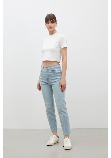 Manuka Bootcut Fıt Denim Pantolon Açık Mavi