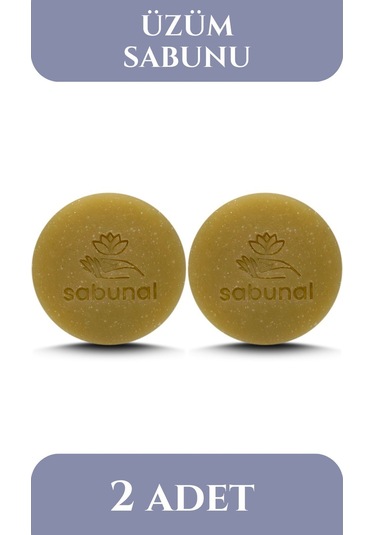 Sabunal Üzüm Sabunu 2 Adet - Cilt Elastikiyet Sabunu