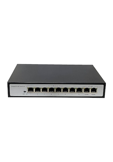 Rdx 8+2 Port Ethernet PoE Switch - 8x PoE Ports + 2x Gigabit Uplink