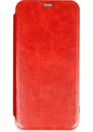 Newface  Apple  Uyumlu iPhone 16 Plus Kılıf Flip Cover - Kırmızı