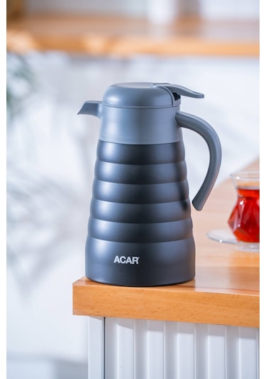 Acar Karat X Paslanmaz Çelik Boğum Detaylı Termos Siyah - 1.5 L Siyah